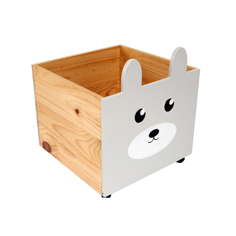 Wooden Rabbit Storage box